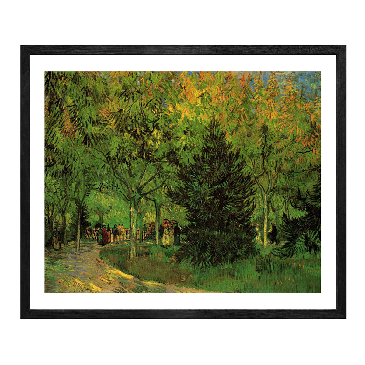 Van Gogh Art Lane In Garden