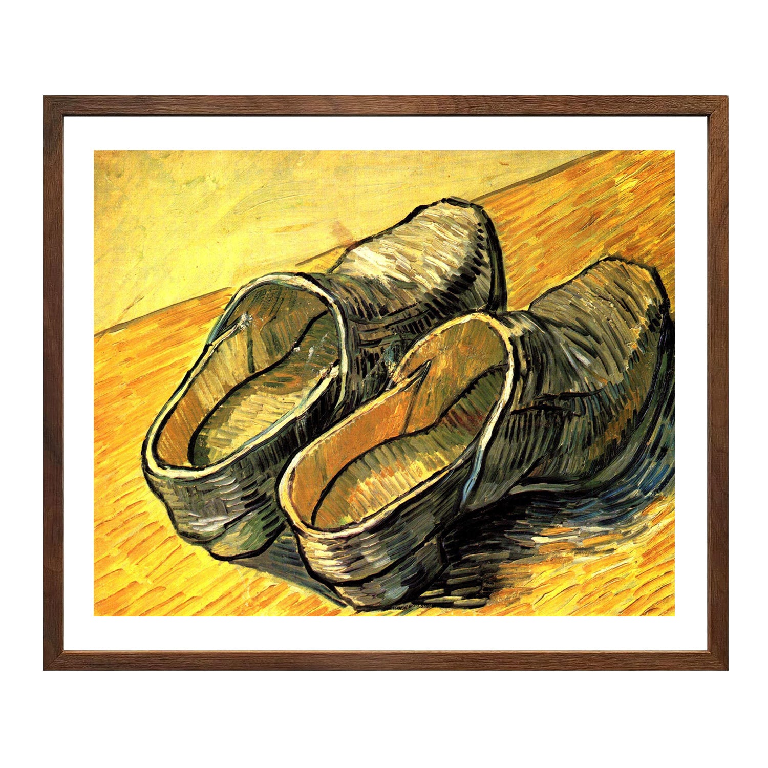 Vincent Van Gogh Leather Shoes Wall Art Van Gogh Poster