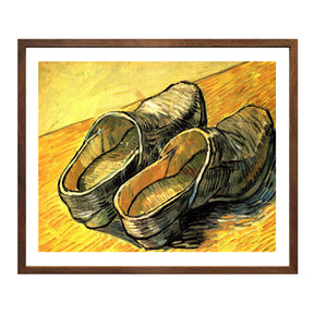 Vincent Van Gogh Leather Shoes Wall Art Van Gogh Poster
