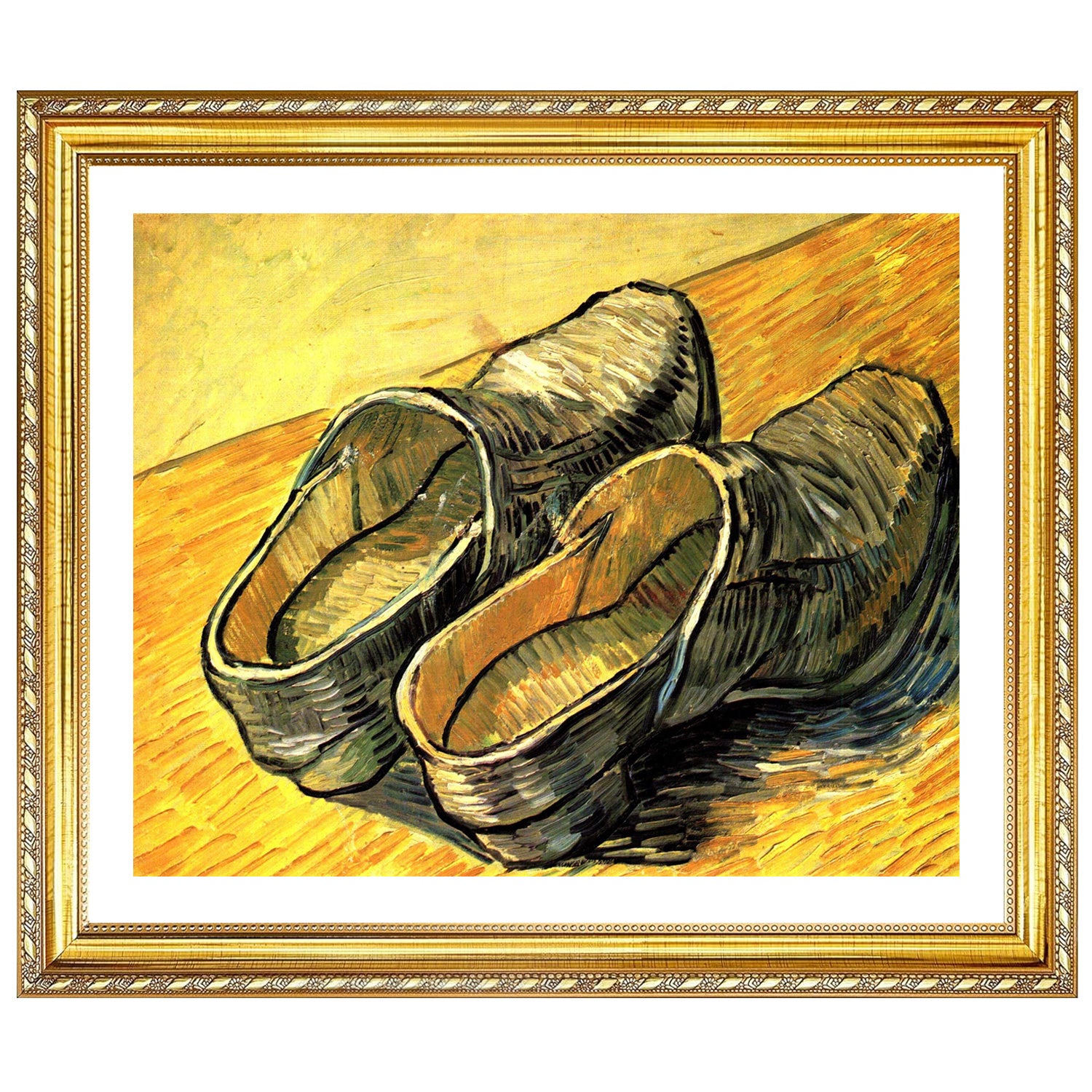 Vincent Van Gogh Leather Shoes Wall Art Van Gogh Poster