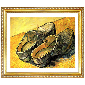 Vincent Van Gogh Leather Shoes Wall Art Van Gogh Poster