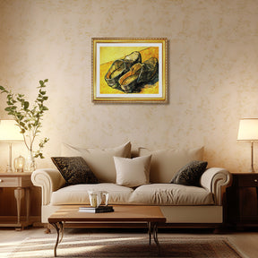 Vincent Van Gogh Leather Shoes Wall Art Van Gogh Poster