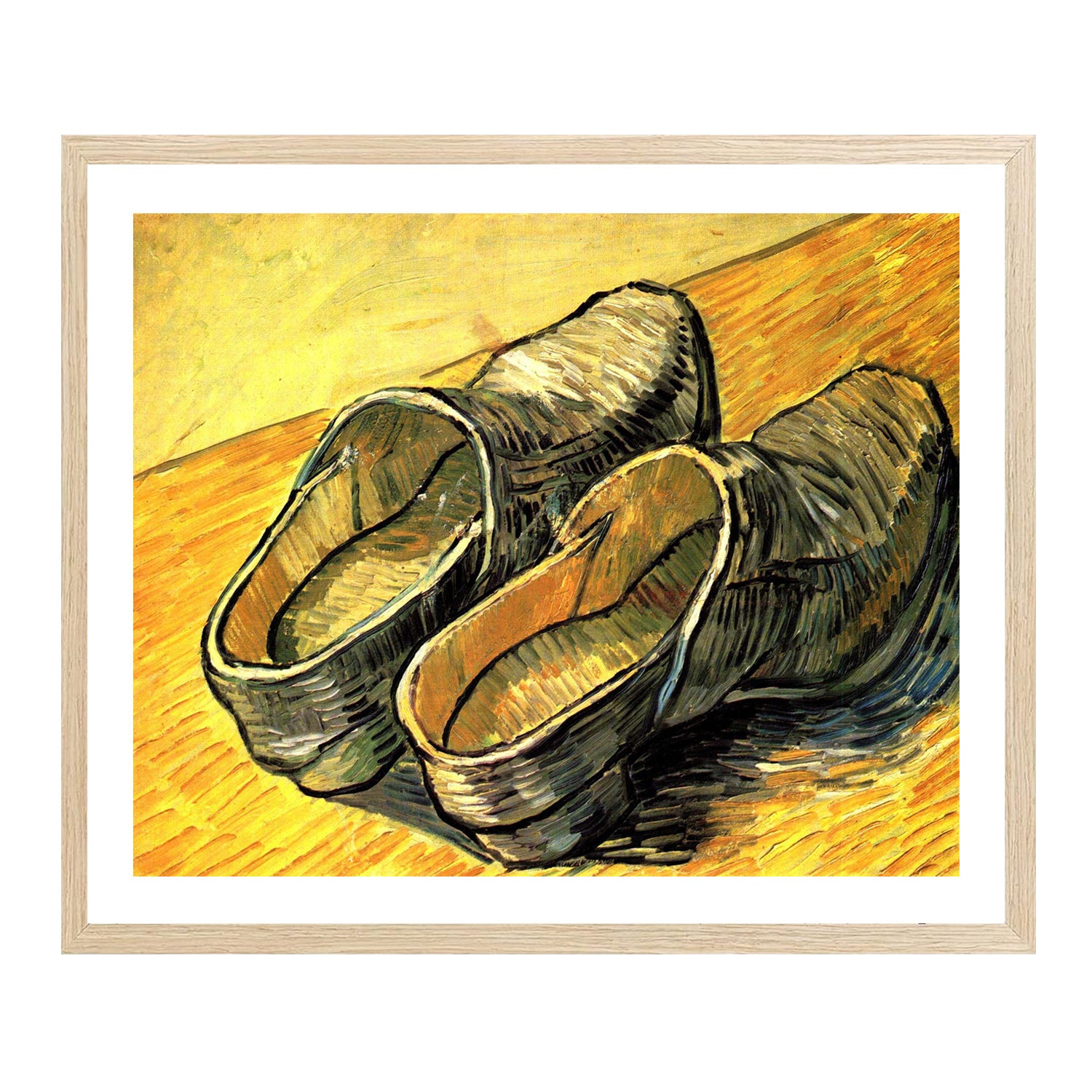 Vincent Van Gogh Leather Shoes Wall Art Van Gogh Poster