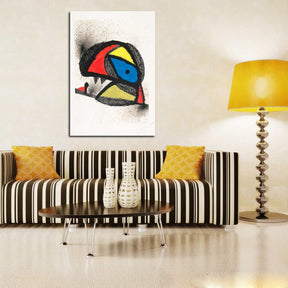 Affiche Pour Exposition Homenatge Canvas Art