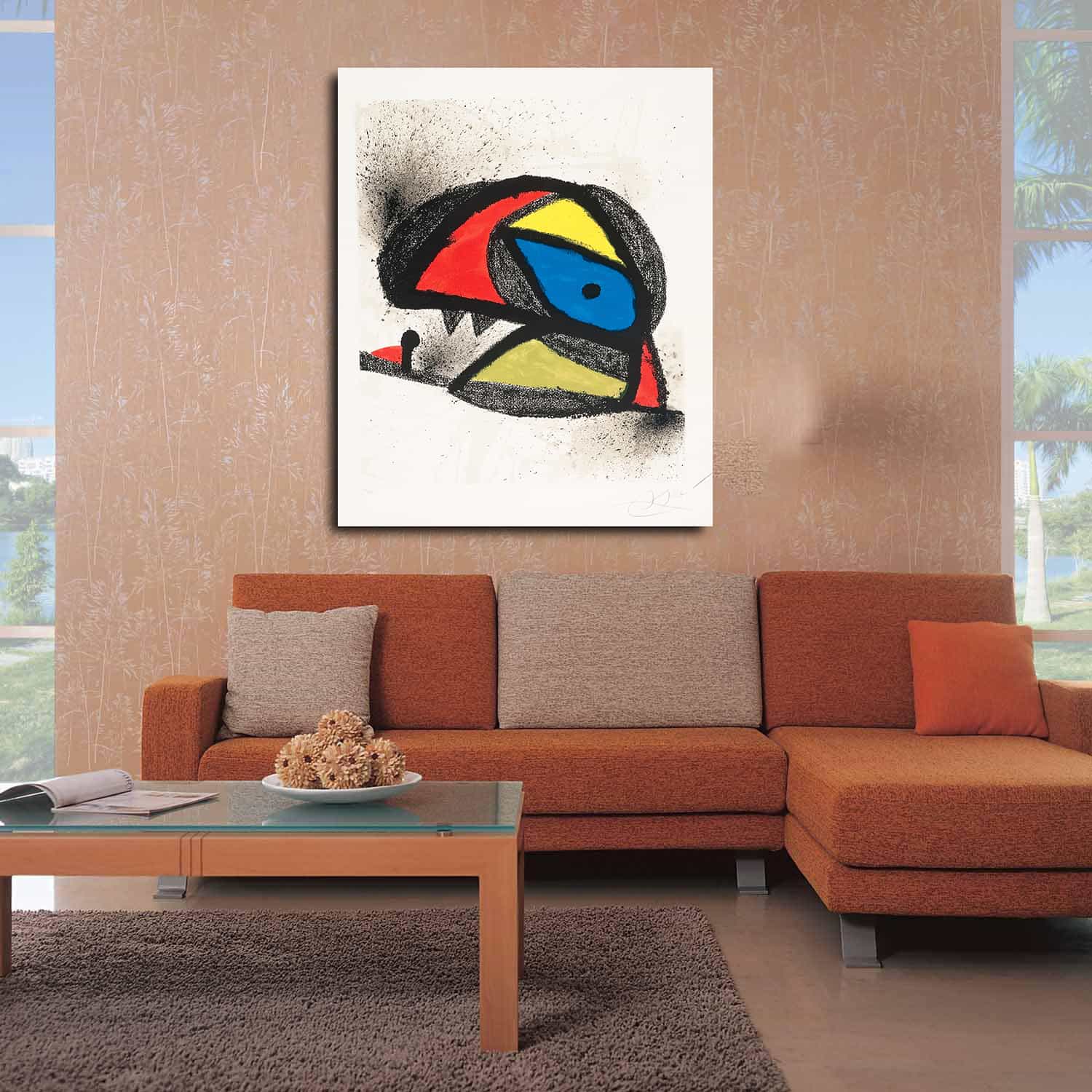 Affiche Pour Exposition Homenatge Canvas Art