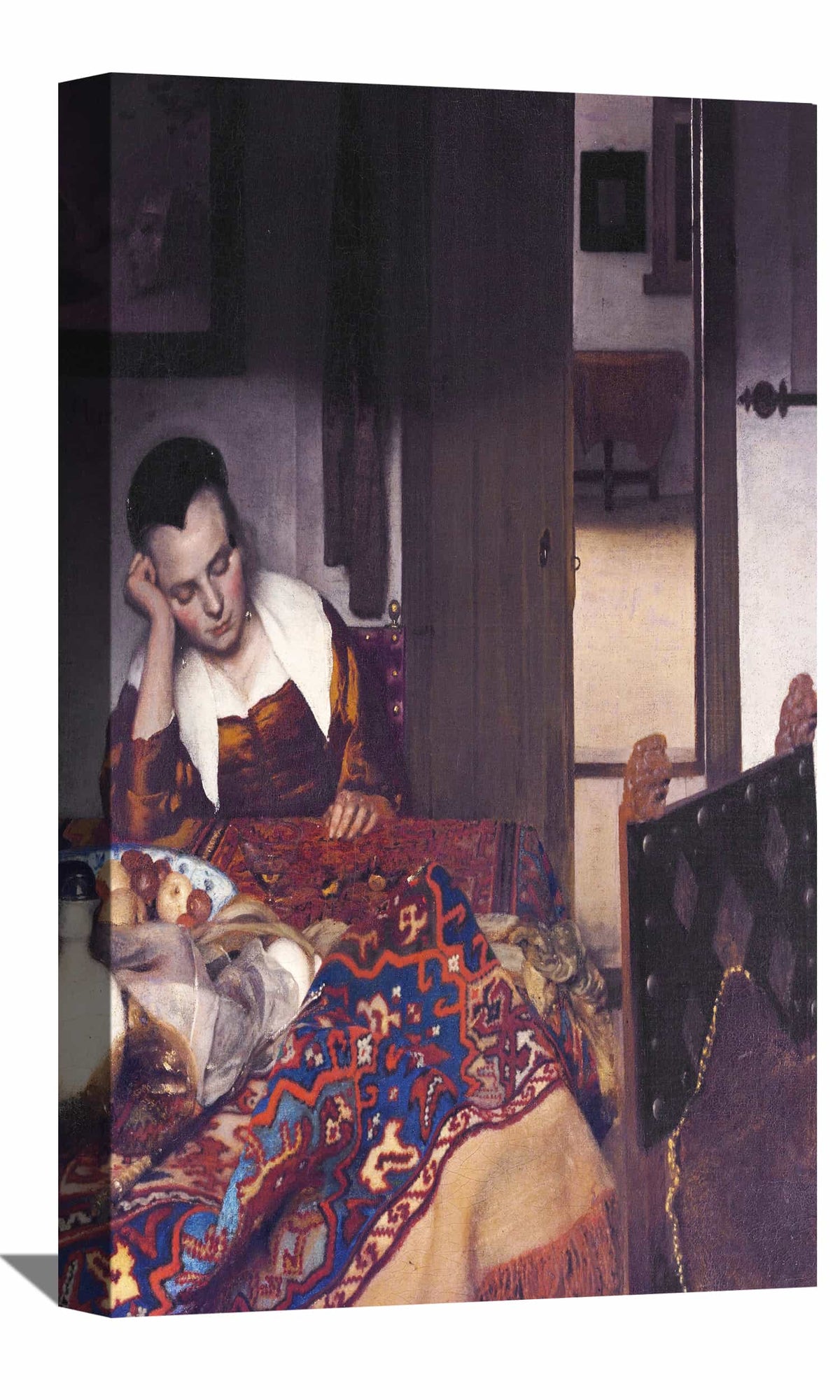 A Girl Asleep Canvas Art