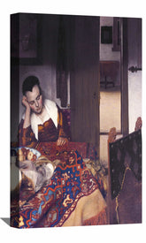 A Girl Asleep Canvas Art