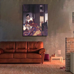 A Girl Asleep Canvas Art