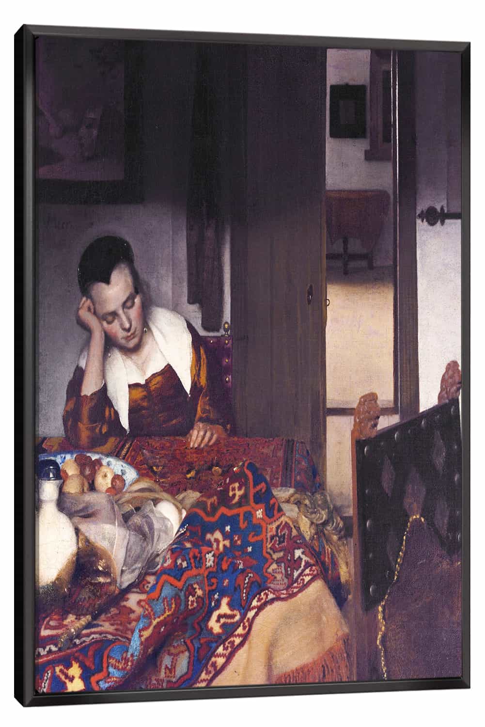 A Girl Asleep Canvas Art