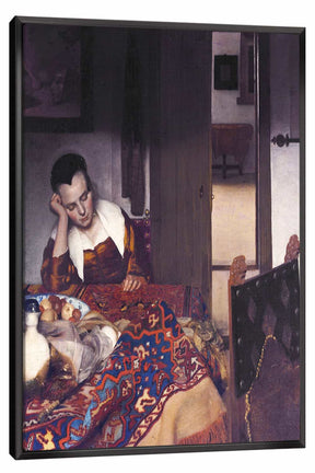 A Girl Asleep Canvas Art