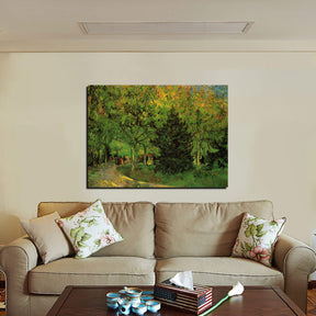 A Lane in the Public Garden at Arles Canvas Art