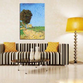 A Lane near Arles Canvas Art