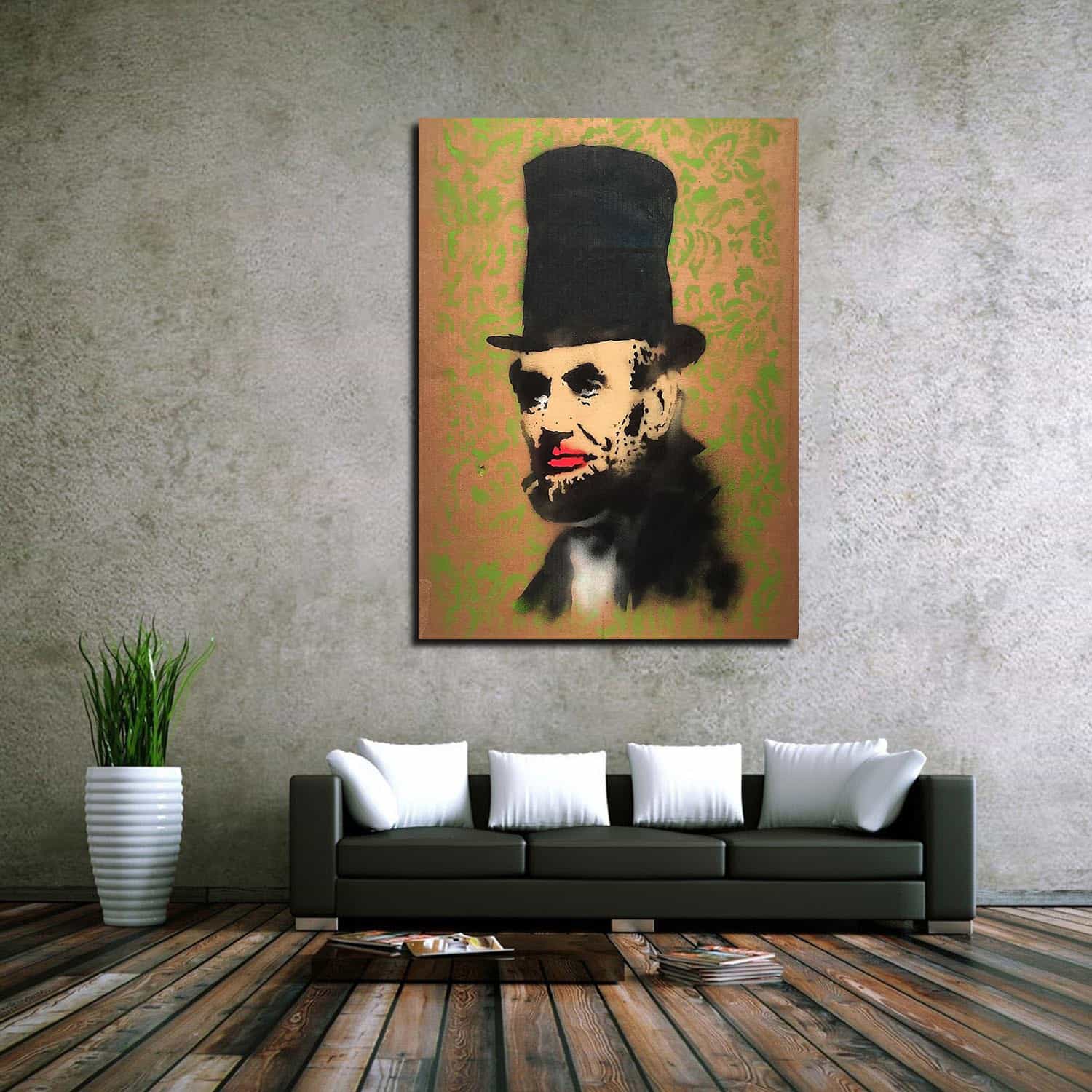 Abe Lincoln Canvas Art