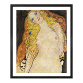 Gustav Klimt Wall Art Adam And Eve Poster Framed Klimt Art
