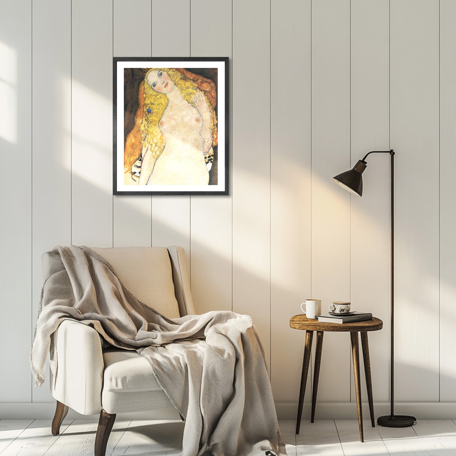 Gustav Klimt Wall Art Adam And Eve Poster Framed Klimt Art