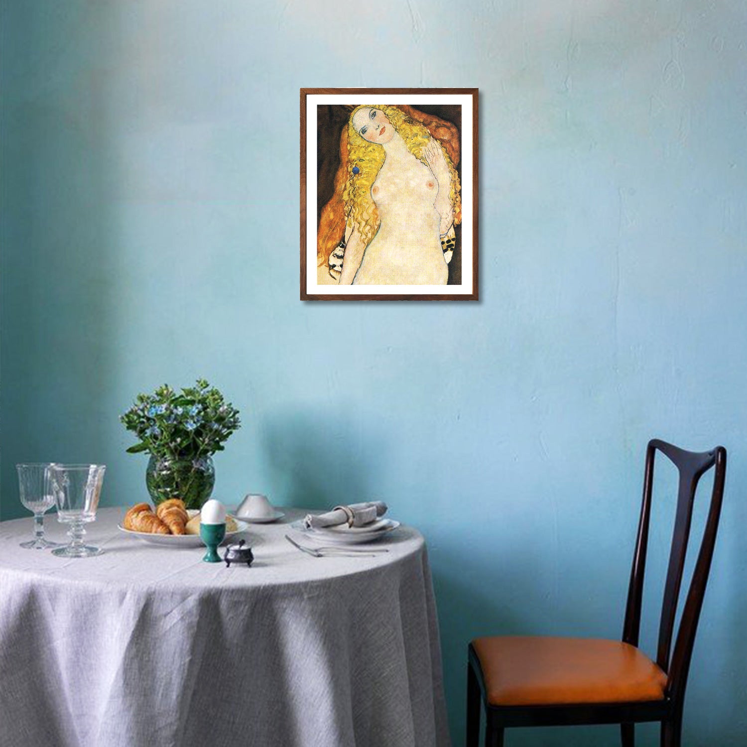 Gustav Klimt Wall Art Adam And Eve Poster Framed Klimt Art