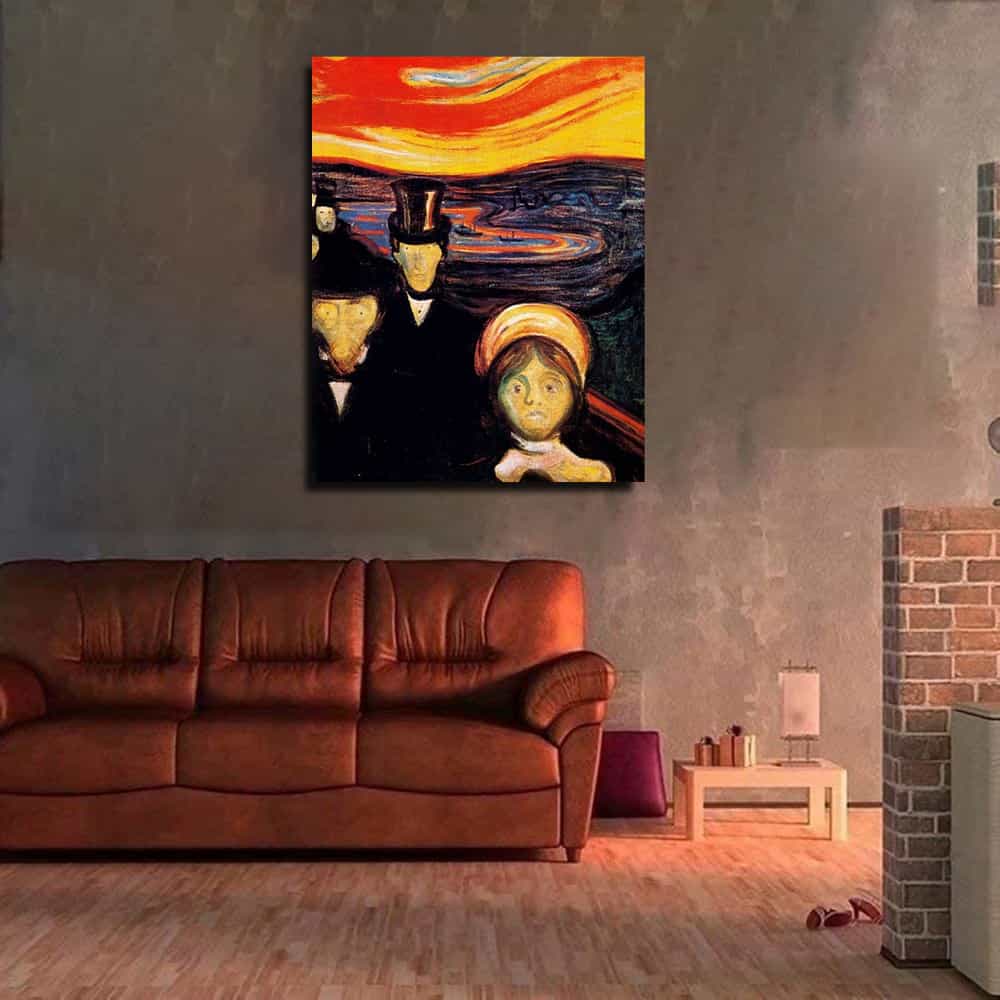 Anxiety Canvas Art