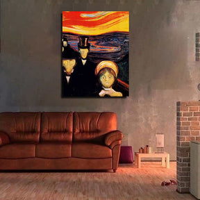 Anxiety Canvas Art