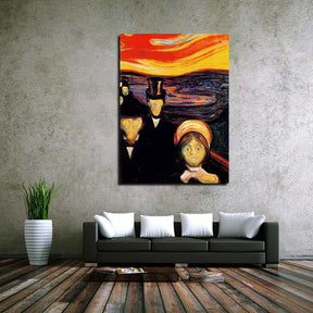Anxiety Canvas Art