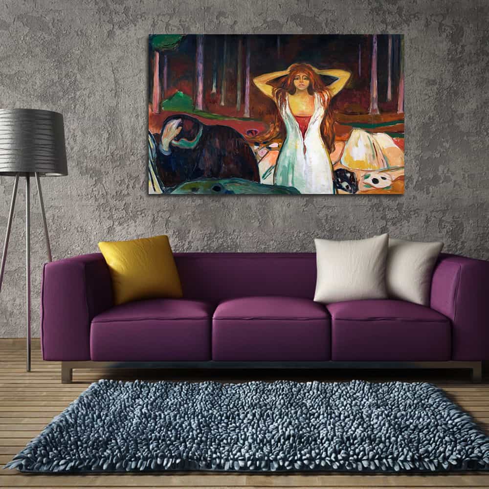 Ashes Canvas Art
