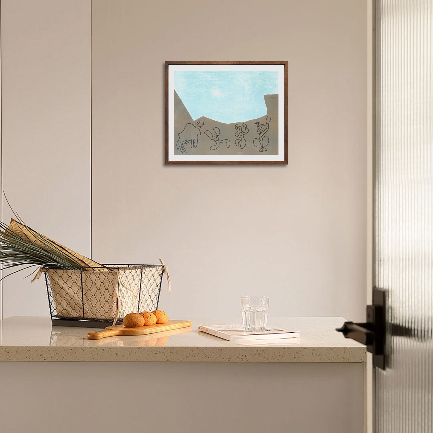 Pablo Picasso Wall Art Bacchanale Poster Framed Art