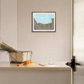 Pablo Picasso Wall Art Bacchanale Poster Framed Art