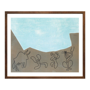 Pablo Picasso Wall Art Bacchanale Poster Framed Art