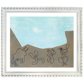 Pablo Picasso Wall Art Bacchanale Poster Framed Art