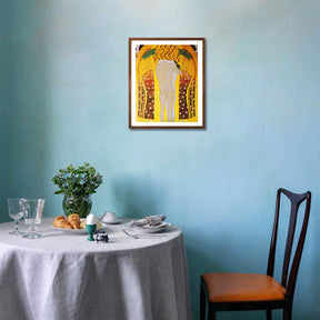 Gustav Klimt Wall Art Beethoven Frieze A Kiss For The Whole World Poster Framed Klimt Art