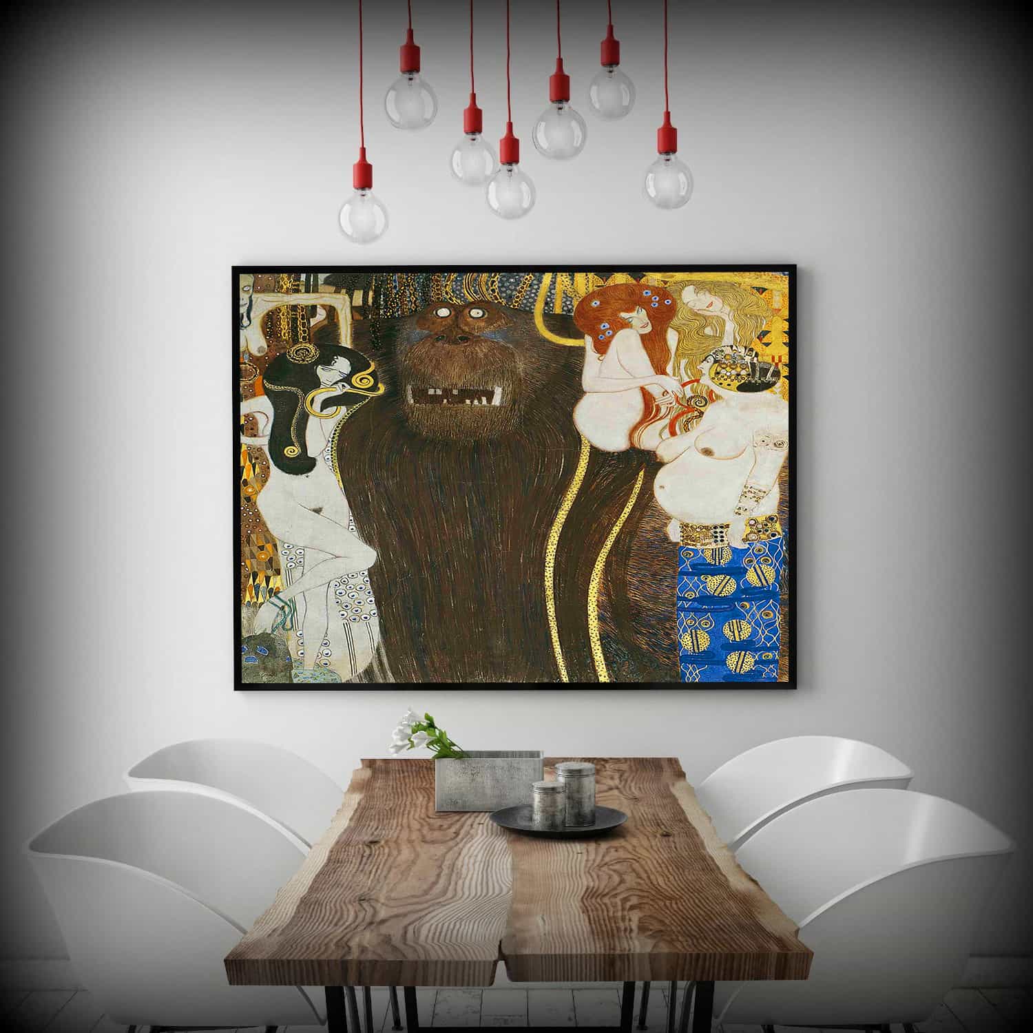 Beethoven Frieze Canvas Art