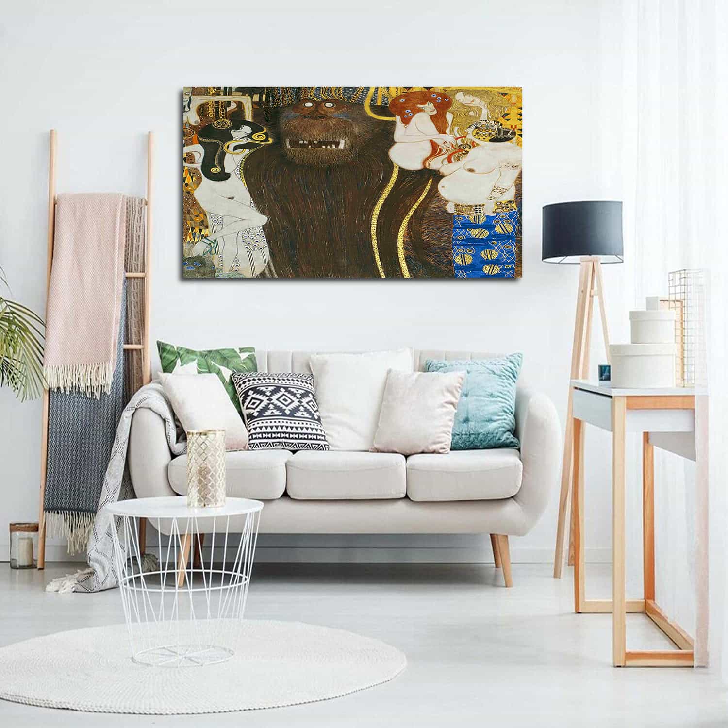 Beethoven Frieze Canvas Art