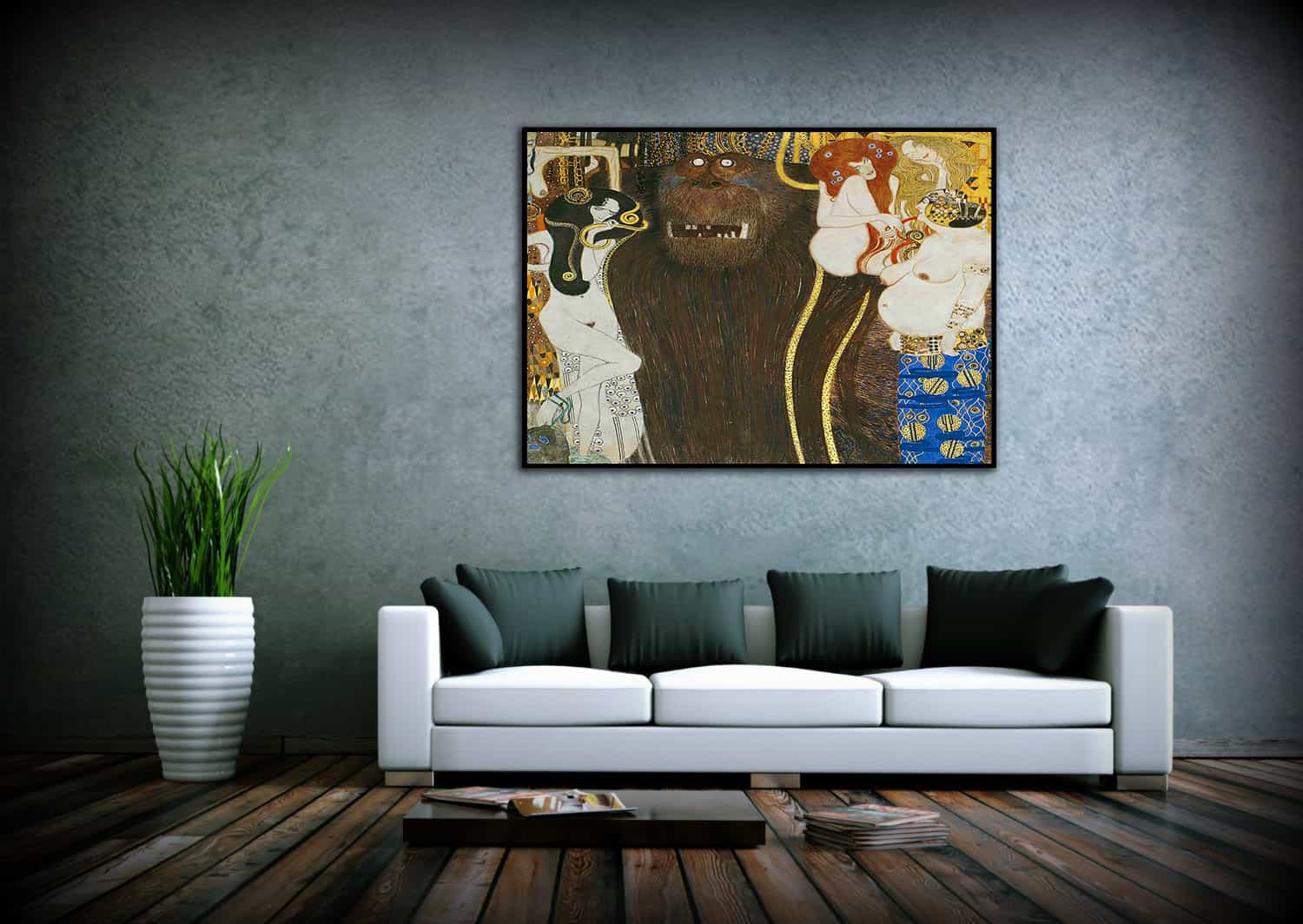 Beethoven Frieze Canvas Art