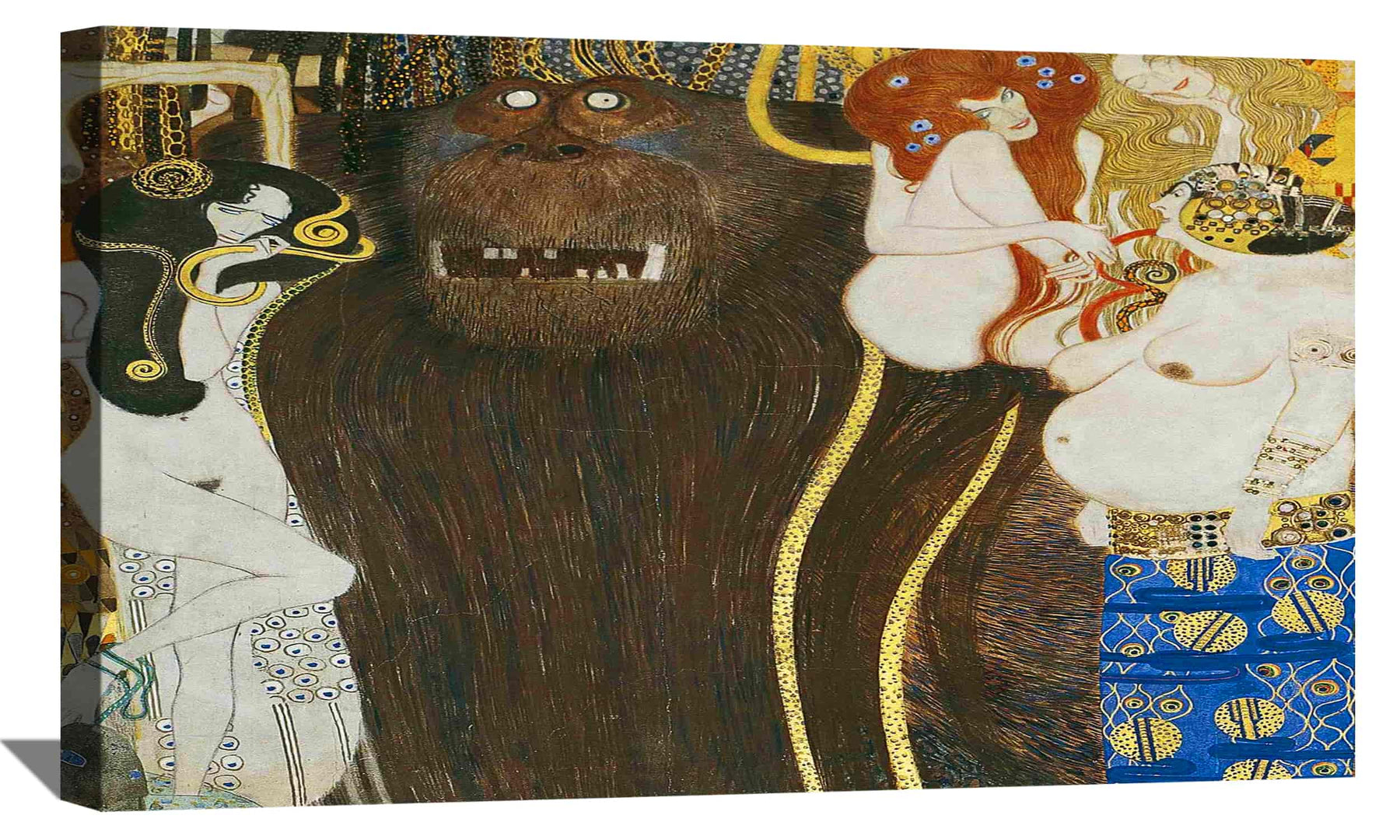 Beethoven Frieze Canvas Art