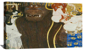 Beethoven Frieze Canvas Art