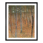 Gustav Klimt Wall Art Birch Forest Poster Framed Klimt Art