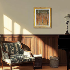 Gustav Klimt Wall Art Birch Forest Poster Framed Klimt Art