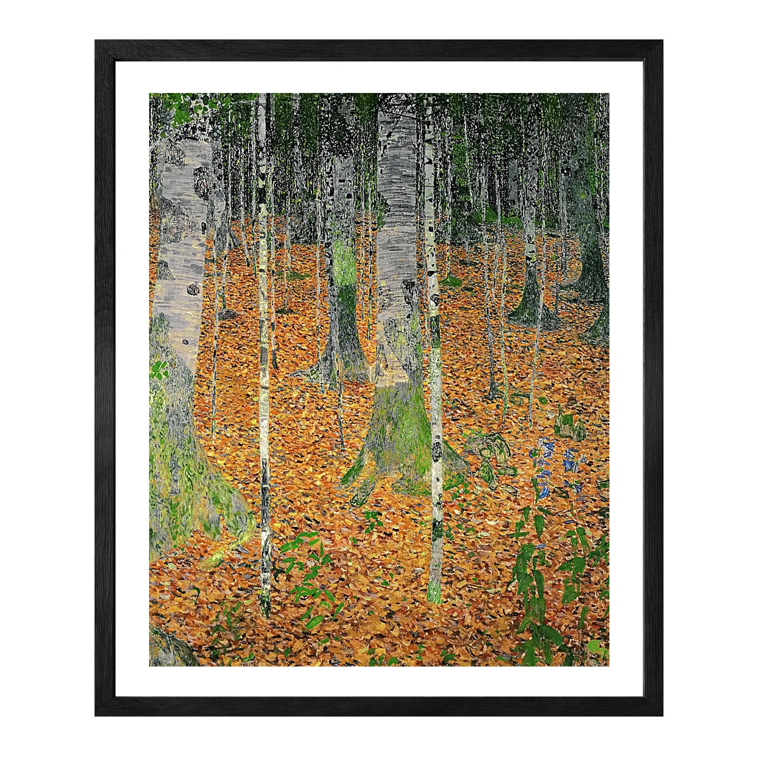 Gustav Klimt Wall Art The Birch Wood Poster Framed Klimt Art
