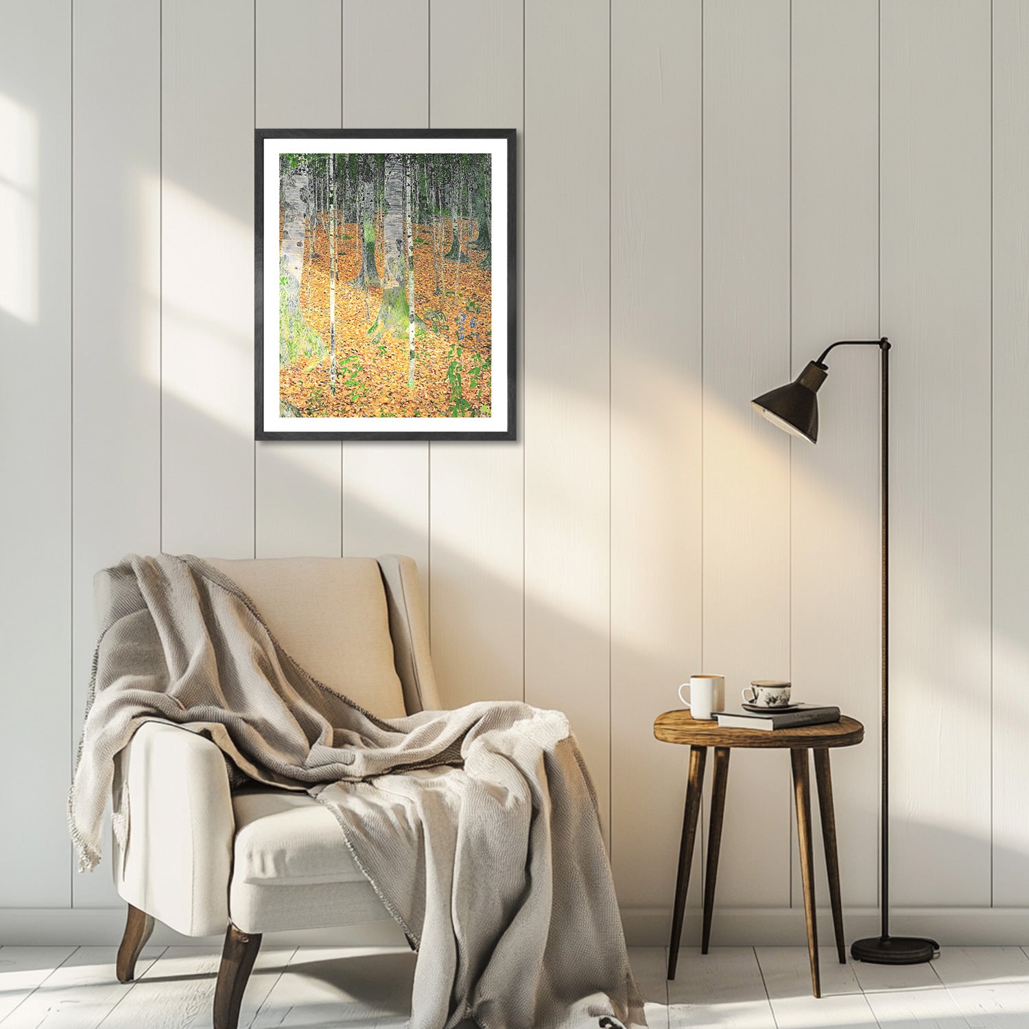Gustav Klimt Wall Art The Birch Wood Poster Framed Klimt Art