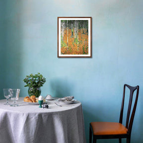 Gustav Klimt Wall Art The Birch Wood Poster Framed Klimt Art