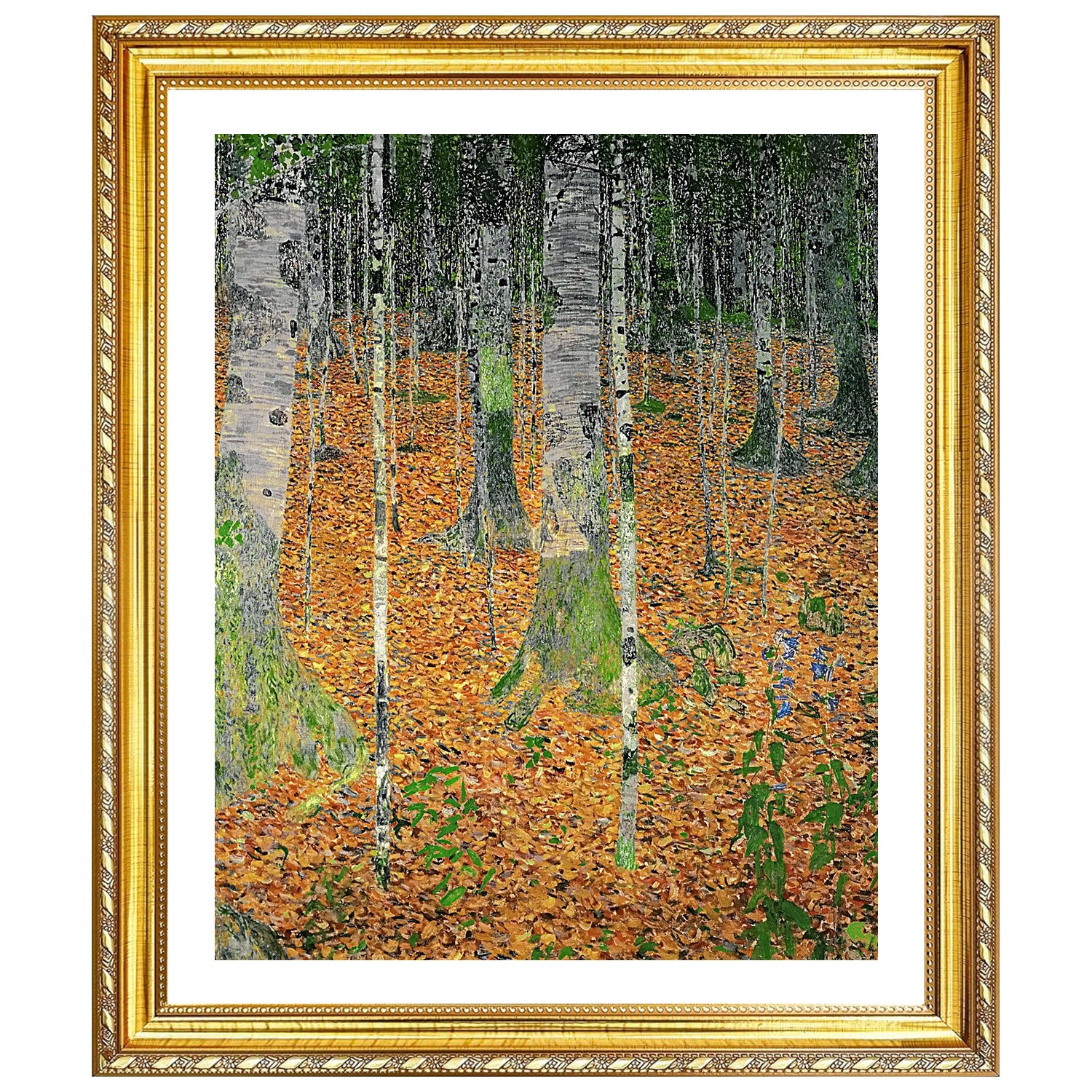 Gustav Klimt Wall Art The Birch Wood Poster Framed Klimt Art