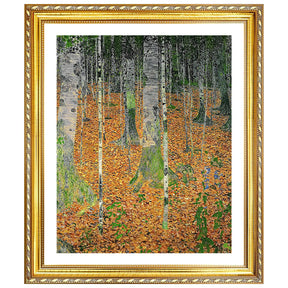 Gustav Klimt Wall Art The Birch Wood Poster Framed Klimt Art