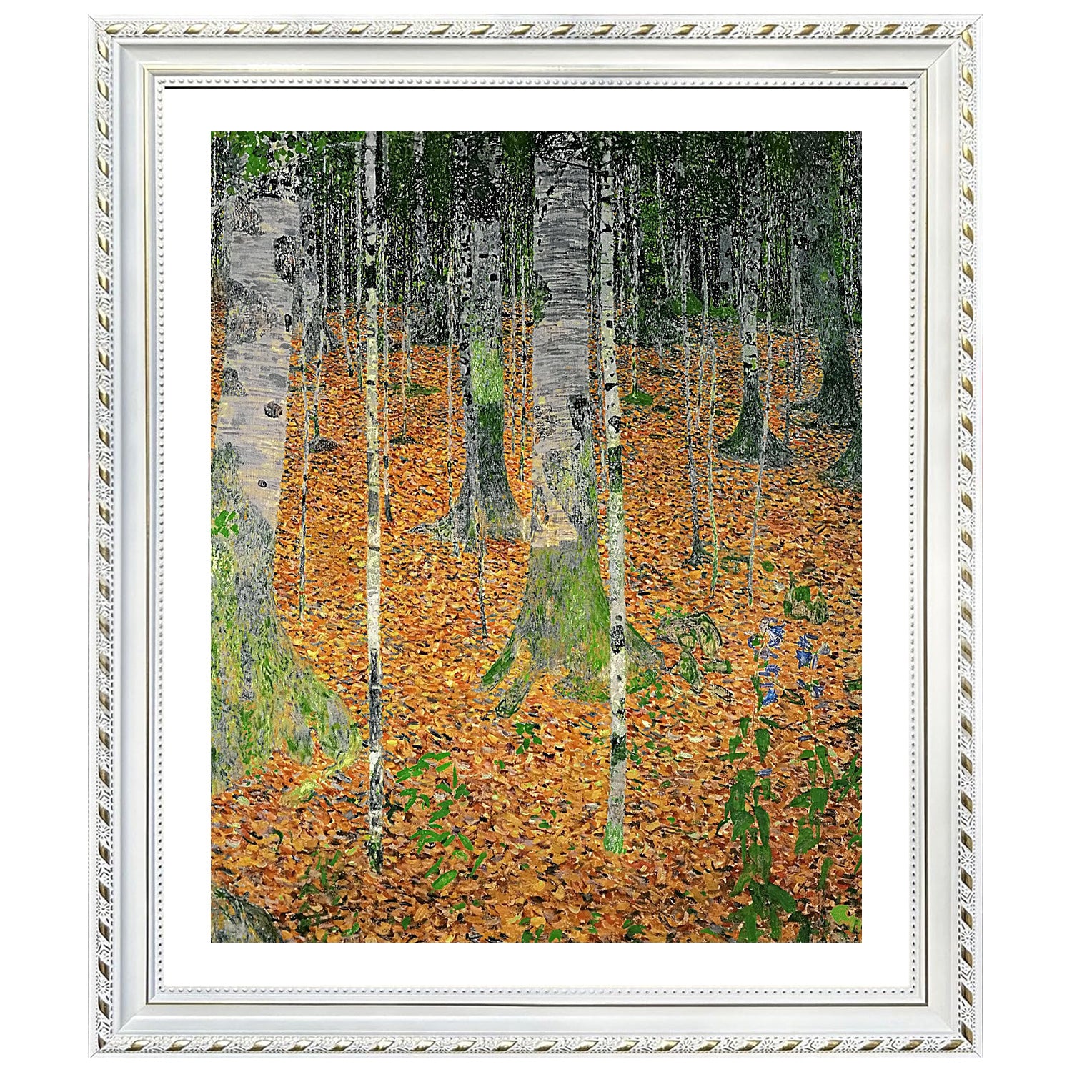Gustav Klimt Wall Art The Birch Wood Poster Framed Klimt Art