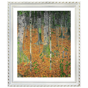 Gustav Klimt Wall Art The Birch Wood Poster Framed Klimt Art
