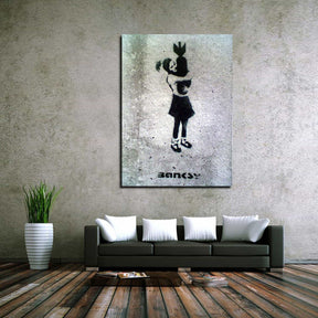Bomb Hugger Canvas Art