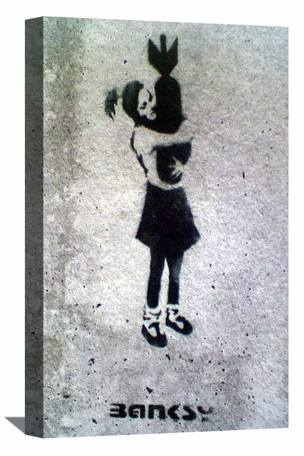 Bomb Hugger Canvas Art