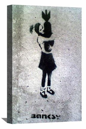 Bomb Hugger Canvas Art