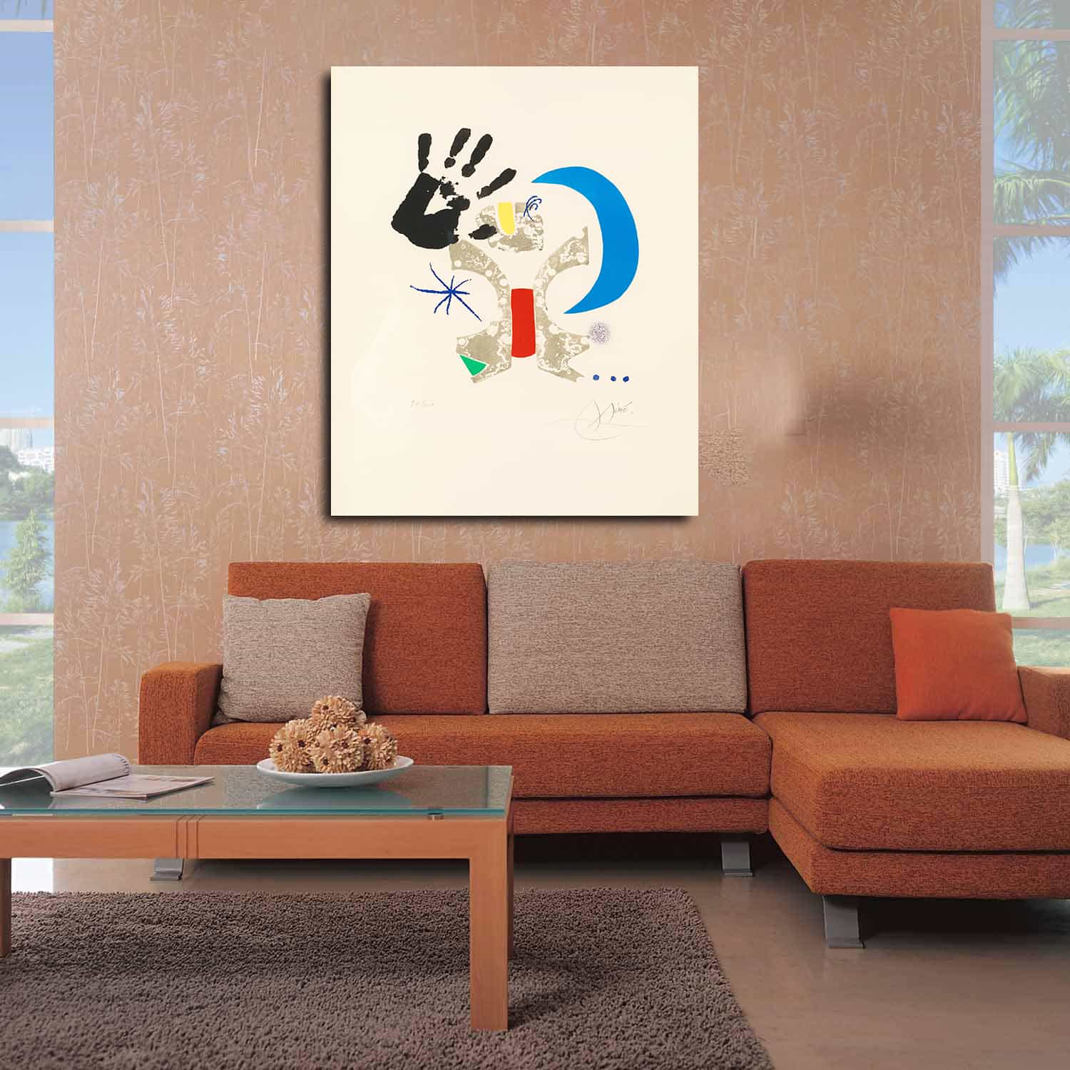 Bonjour Max Ernst Canvas Art