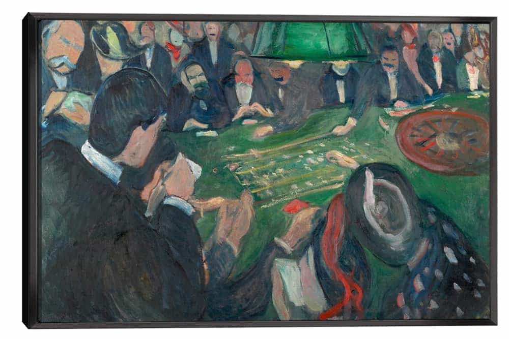 By the Roulette Canvas Art