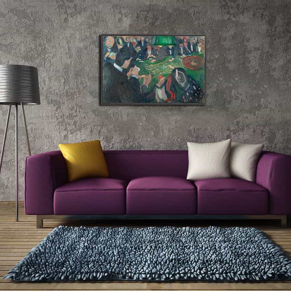 By the Roulette Canvas Art