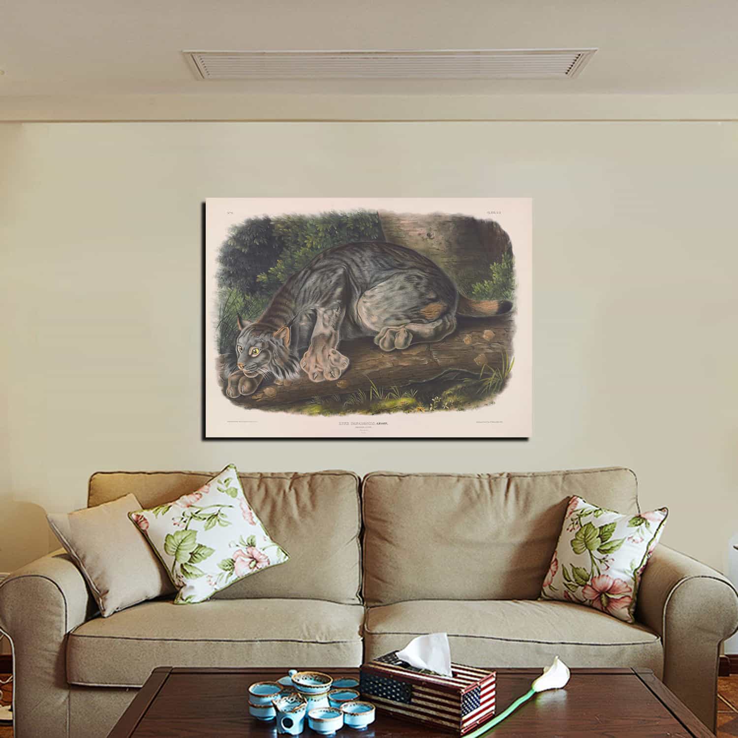 Canada Lynx Canvas Art